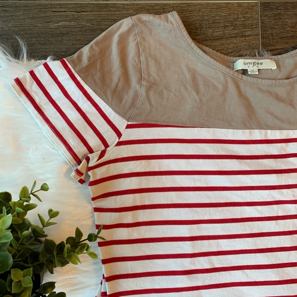 ❤️SOLD Umgee striped tunic dress - Picture 3 of 6